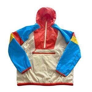 L.L. Bean Kids Colorblock Raincoat Size L 14-16